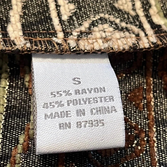 Dress Barn | Women's Jacket Blazer| Beautiful print size small - Picture 12 of 12